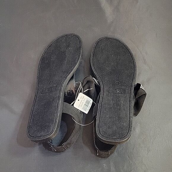 BRAND NEW ROUGE HELUIM RHINESTONES EMBELLISHMENTS BOW THONG WOMEN"S SANDAL - Picture 9 of 11